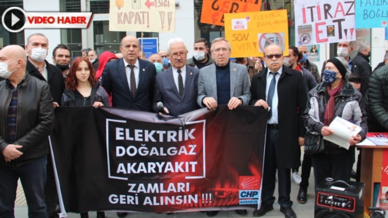 CHP'DEN ZAMLARA PROTESTO EYLEMİ