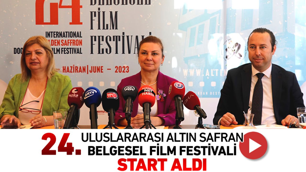 ALTIN SAFRAN BELGESEL FİLM FESTİVALİ START ALDI