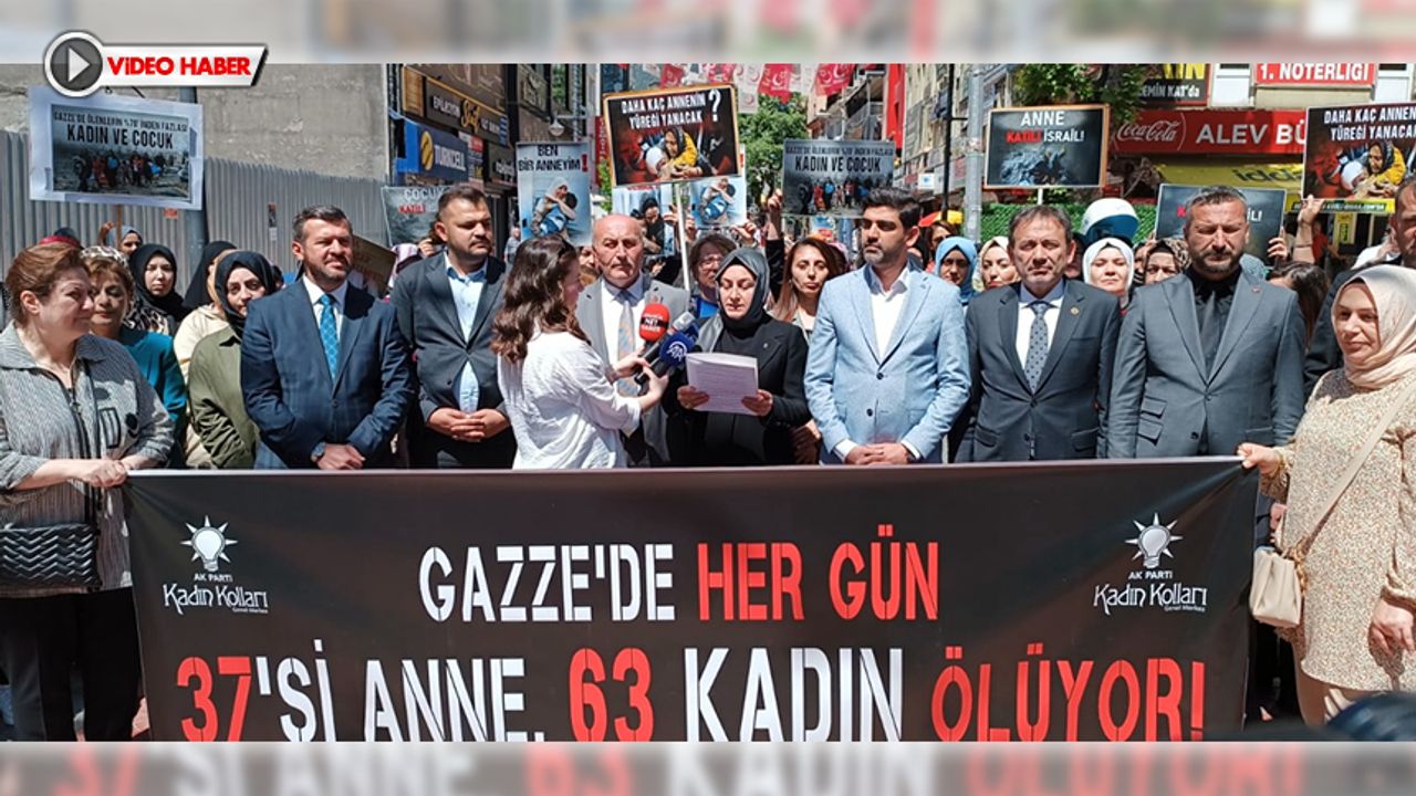 Ak Partİden Gazzede Anne Olmak Konulu Ortak Basin AÇiklamasi Karabük Net Haber