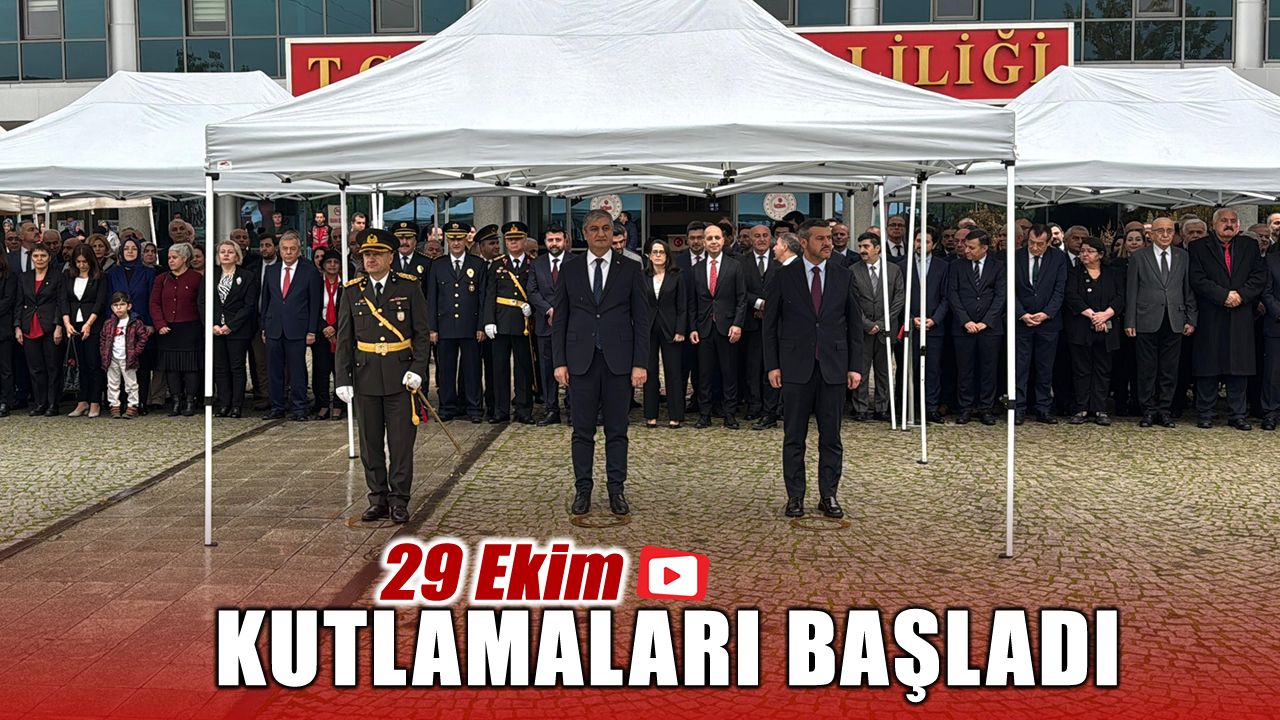 KARABÜK'TE 29 EKİM CUMHURİYET BAYRAMI KUTLAMALARI BAŞLADI