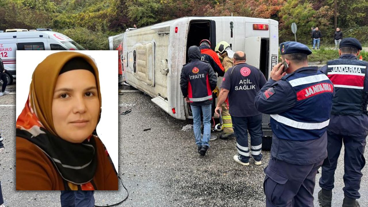BARTIN'DA FECİ KAZA: 1 ÖLÜ 19 YARALI