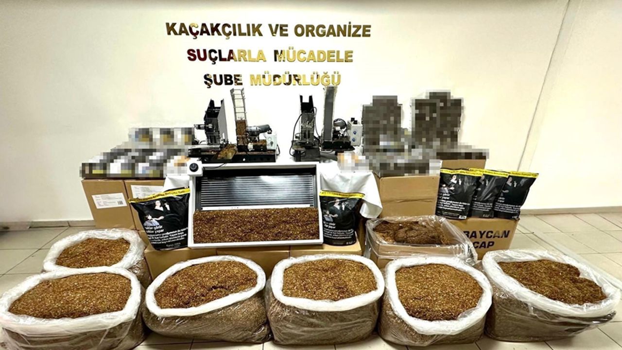 KAÇAK TÜTÜN OPERASYONU: 2 GÖZALTI