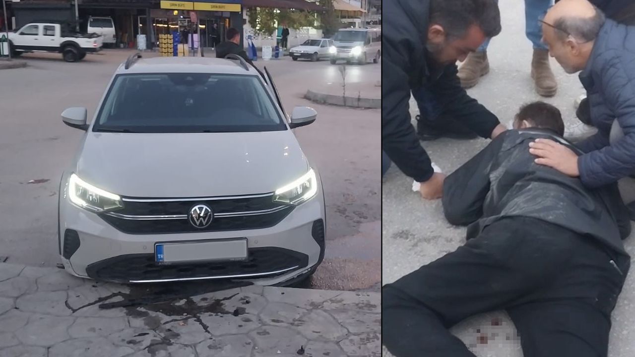 OTOMOBİLİN ÇARPTIĞI YAYA YARALANDI