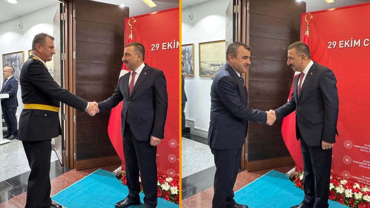 ZONGULDAK'TA 29 EKİM TEBRİK TÖRENİ YAPILDI