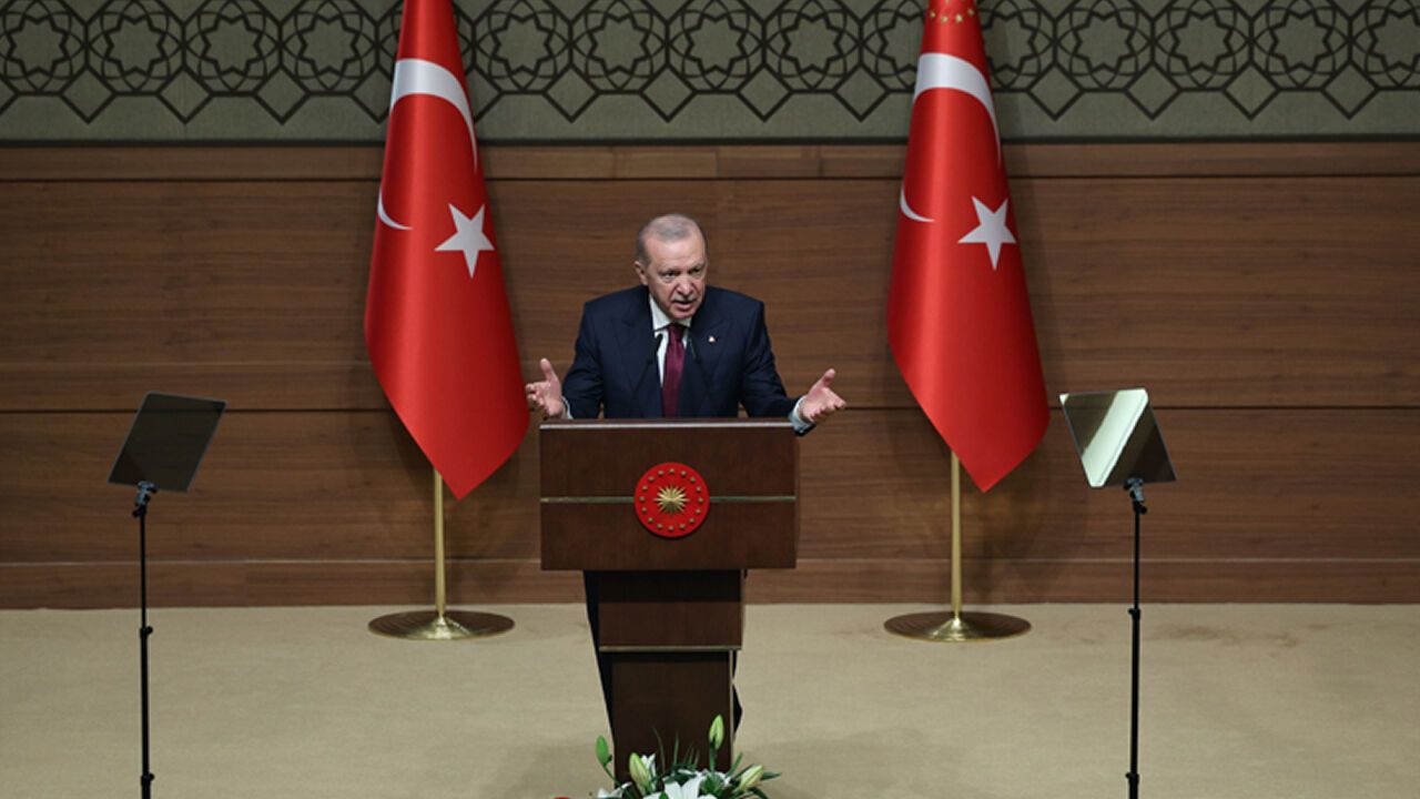 CUMHURBAŞKANI ERDOĞAN MİLLİ GÜVENLİK KONFERANSINA 