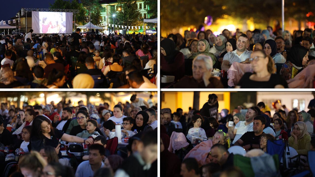 SAFRANBOLU AÇIK HAVA SİNEMALARINA YOĞUN İLGİ