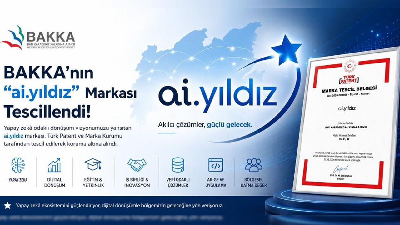 BAKKA'NIN "Aİ.YILDIZ" MARKASI TESCİL EDİLDİ