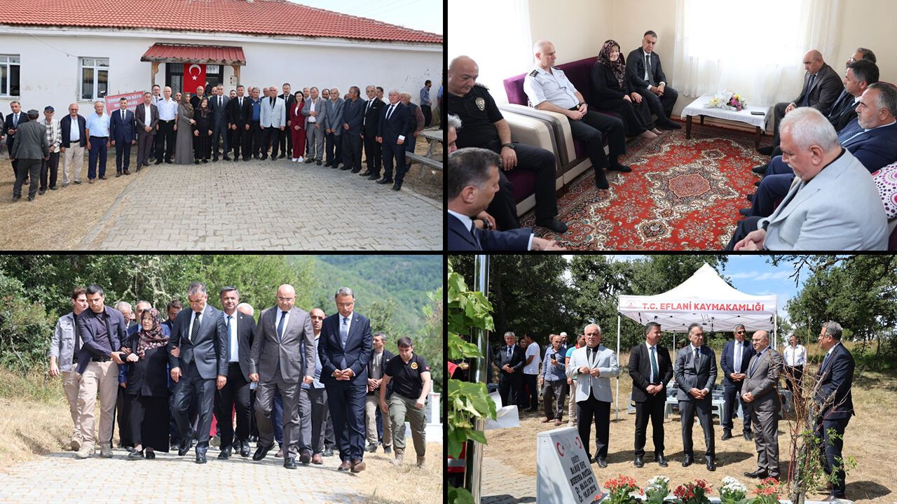 15 TEMMUZ ŞEHİDİ BARIŞ EFE, KARABÜK'TE DUALARLA YÂD EDİLDİ