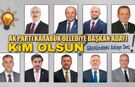 KARABÜK'TE AK PARTİ BELEDİYE BAŞKAN ADAYI OLARAK KİMİ GÖRMEK İSTERSİNİZ?