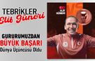 KARABÜKLÜ GÜNERİ DÜNYA ÜÇÜNCÜSÜ OLDU