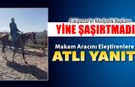 BAŞKAN CİVA'DAN MAKAM ARACINI ELEŞTİRENLERE ATLI YANIT
