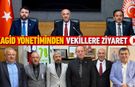KAGİD YÖNETİMİNDEN KARABÜK MİLLETVEKİLLERİNE ZİYARET