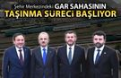 ŞEHİR MERKEZİNDEKİ GAR SAHASININ TAŞINMA SÜRECİ BAŞLIYOR