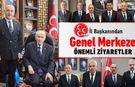 MHP İL BAŞKANINDAN GENEL MERKEZE ÖNEMLİ ZİYARETLER