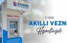 KARABÜK'TE AKILLI VEZNELER HİZMETE GİRDİ