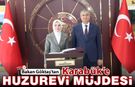 BAKAN GÖKTAŞ'TAN KARABÜK'E HUZUREVİ MÜJDESİ