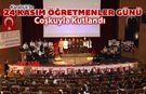 KARABÜK'TE 24 KASIM ÖĞRETMENLER GÜNÜ COŞKUYLA KUTLANDI