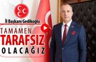 GEDİKOĞLU, "ESNAF ODALARI SEÇİMLERİNDE TAMAMEN TARAFSIZ KALACAĞIZ"