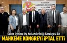 MAHKEME KARABÜK GAZETECİLER CEMİYETİNİN KONGRESİNİ İPTAL ETTİ