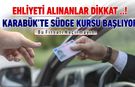 SÜRÜCÜ EHLİYETLERİ ALINANLAR DİKKAT..!