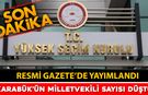 KARABÜK MİLLETVEKİLİ SAYISI DÜŞTÜ