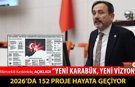 MİLLETVEKİLİ KESKİNKILIÇ AÇIKLADI "2026’DA 152 PROJE HAYATA GEÇİYOR"