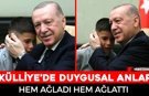 KÜLLİYE'DE DUYGUSAL ANLAR: HEM AĞLADI HEM AĞLATTI
