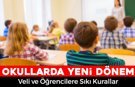 OKULLARA YENİ GÜVENLİK DÜZENLEMESİ: VELİ VE ÖĞRENCİLERE SIKI KURALLAR