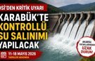 BARAJLAR DOLDU TAŞTI KAPAKLAR AÇILIYOR