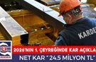KARDEMİR 2026’NIN İLK ÇEYREĞİNDE ZARARDAN KARA DÖNDÜ