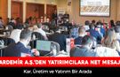 KARDEMİR’DEN FİNANSAL DİSİPLİN VE ÜRETİM KARARLILIĞI MESAJI