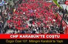 CHP KARABÜK’TE COŞTU