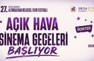 SAFRANBOLU'DA AÇIK HAVA SİNEMA GECELERİ BAŞLIYOR