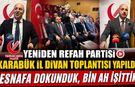 YRP KARABÜK İL DİVAN TOPLANTISI GERÇEKLEŞTİRİLDİ