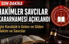 HAKİMLER VE SAVCILAR 2026 YAZ KARARNAMESİ AÇIKLANDI