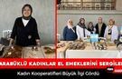 KARABÜK'TE KADIN EMEĞİ STANTLARDA YER ALDI
