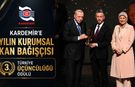 KARDEMİR'E "YILIN KURUMSAL BAĞIŞÇISI ÜÇÜNCÜLÜK ÖDÜLÜ" VERİLDİ