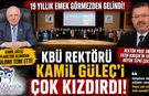 KBÜ REKTÖRÜ KAMİL GÜLEÇ’İ ÇOK KIZDIRDI SALONU TERK ETTİ
