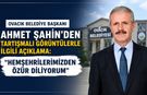 OVACIK BELEDİYE BAŞKANINDAN AÇIKLAMA “ÖZÜR DİLERİM”