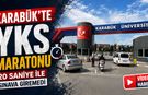 KARABÜK'TE YKS MARATONU