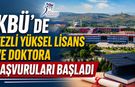 KBÜ'DE TEZLİ YÜKSEL LİSANS VE DOKTORA BAŞCURULARI BAŞLADI