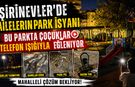 ŞİRİNEVLER'DE ÇOCUKLAR KARANLIKTA OYUN OYNUYOR