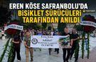 EREN KÖSE SAFRANBOLU’DA BİSİKLET SÜRÜCÜLERİ TARAFINDAN ANILDI