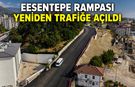 ESENTEPE RAMPASI YENİDEN TRAFİĞE AÇILDI