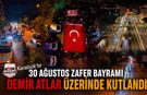 KASK KAFALILAR'DAN 30 AĞUSTOS’A ÖZEL MOTOSİKLET KORTEJİ