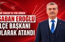 CHP OVACIK İLÇE BAŞKANLIĞINA ŞABAN EROĞLU ATANDI