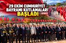 29 EKİM CUMHURİYET BAYRAMI KUTLAMALARI BAŞLADI