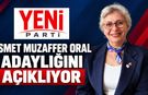 İSMET MUZAFFER ORAL ADAYLIĞINI AÇIKLIYOR