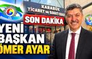 KARABÜK TSO'NUN YENİ BAŞKANI ÖMER AYAR