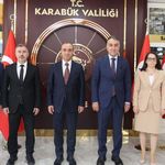 HSK ÜYESİ SAİT ÖZDEMİR'DEN VALİ ÇAĞATAY'A ZİYARET